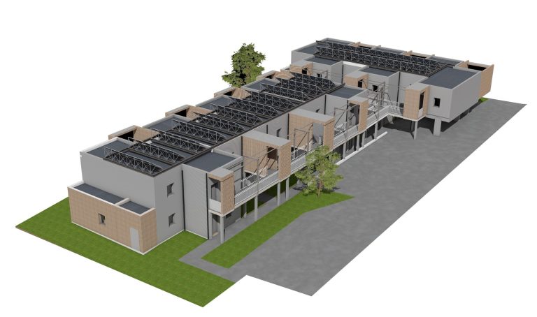 Communiqué de presse – Deschamps mise sur le modulaire pour un programme de 12 logements